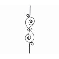 Forged Steel Poles for Stair Handrail and Stair Baluster Forged Iron Pillars for Stair Handrail Wrought iron Decoration